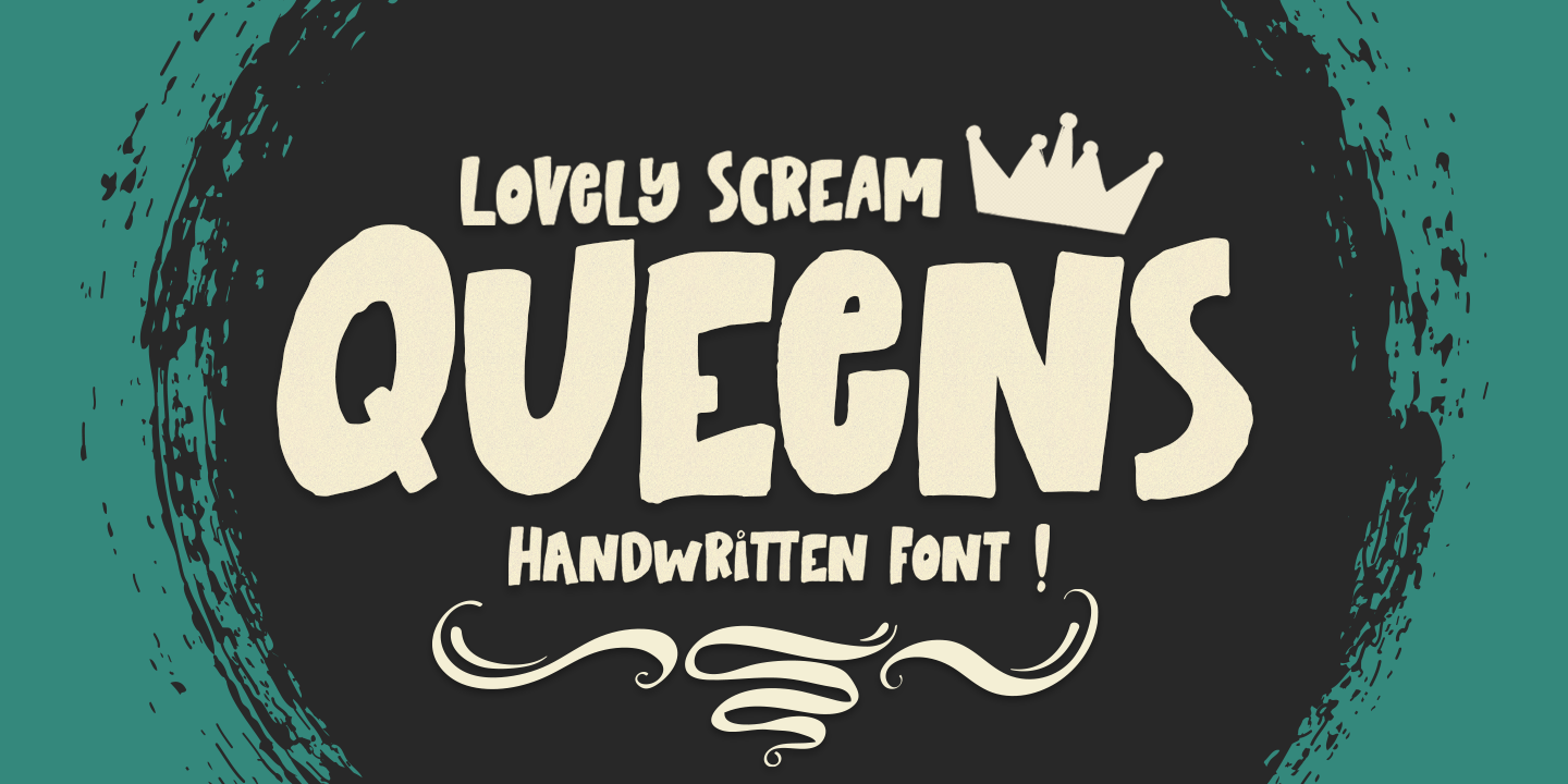 Font Lovely Scream Queens